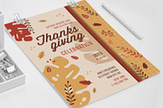 Thanksgiving Celebration Fall Brown, a Flyer Template by Me55enjah Design (Thumbnail 4 of 4)