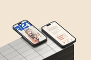 Minimal iPhone Mockup, a Device Mockup by Sweetdady (Thumbnail 3 of 4)