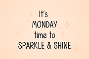 Happy Monday Cute Handwritten Font, a Handwritten Font by Lalava Studio (Thumbnail 5 of 7)