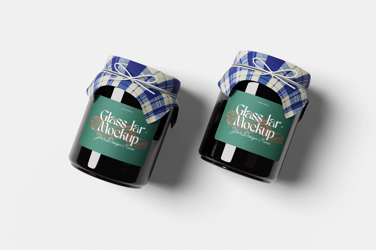 Glass Jar Mockup, a Packaging Mockup by Hazzpro_Std (Photo 5 of 5)