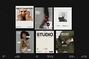 FOLD | Social Media Kit (I), a Social Media Template by Pixel Grid (Thumbnail 1 of 10)