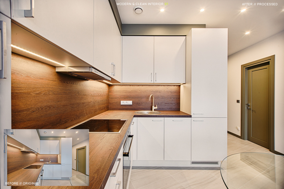 12 Modern Interior Presets + Mobile preview 3