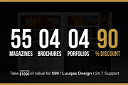 The EditoriAll Megabundle, a Magazine Template by Luuqas Design (Thumbnail 2 of 26)