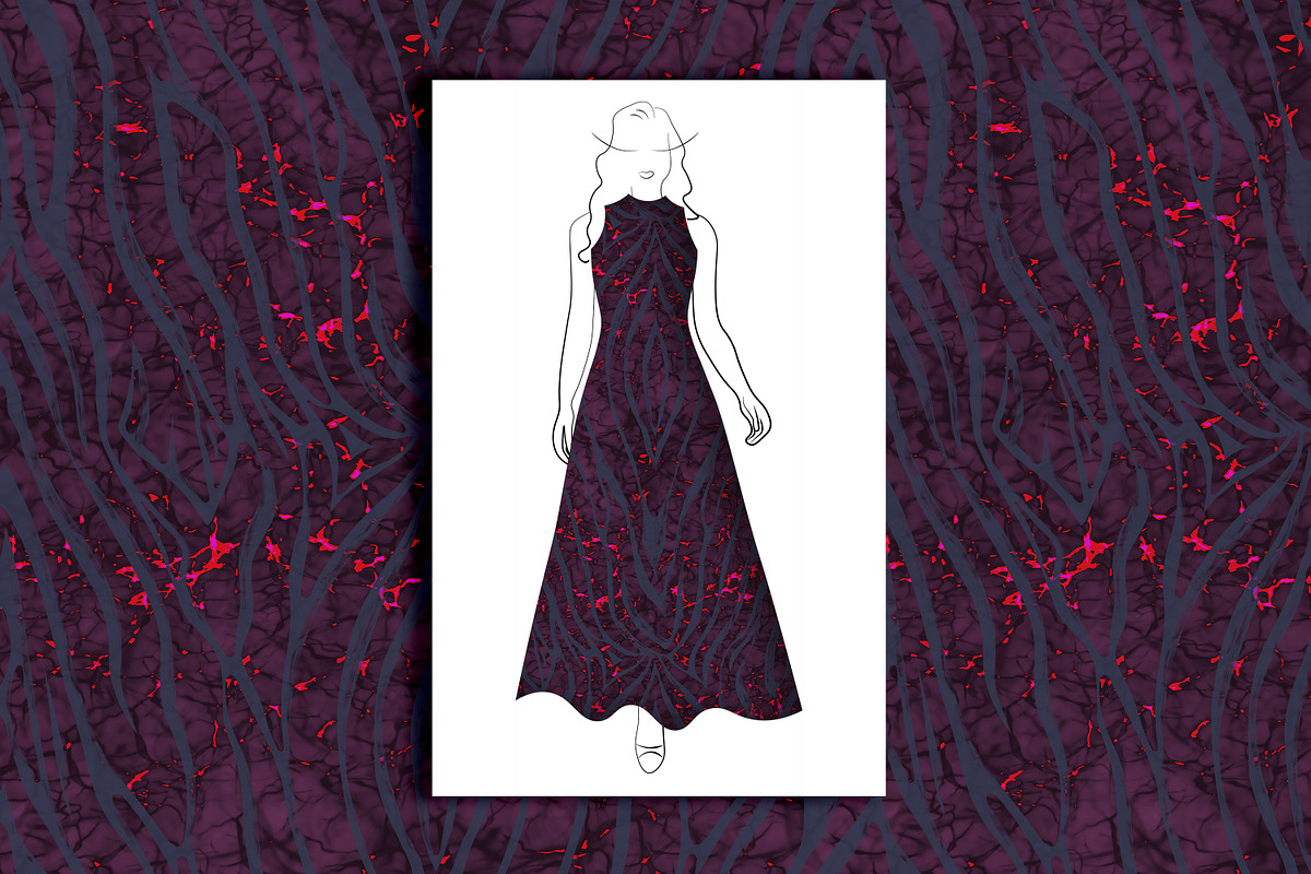 Wild Animal Prints Set Night Drama, a Pattern Graphic by Oksana Dovhopol Art (Photo 16 of 19)