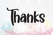 Birthday Candle | Script Font, a Script Font by Scratchones (Thumbnail 8 of 8)