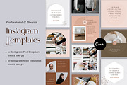 Instagram Template Bundle in CANVA, a Social Media Template by RWstudio (Thumbnail 1 of 8)