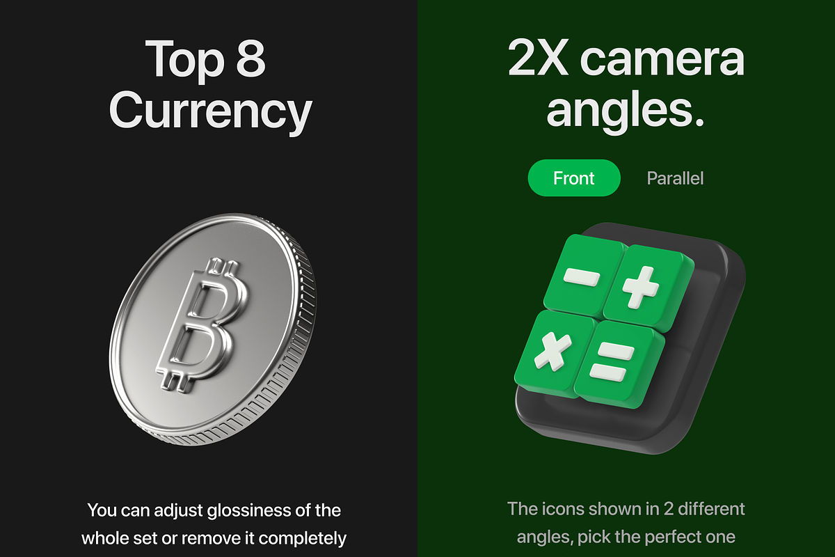 Invest 3D icons, an Icon by Goicons (Photo 5 of 9)