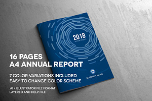 A4 Business Annual Report