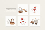 Winter construction, a Pattern Graphic by Olena Kuznietsova (Thumbnail 3 of 9)