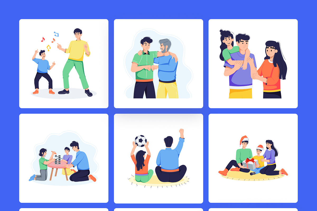 Families and Parents Day, a Person Illustration by Prosymbols (Photo 8 of 10)