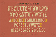 Brains Courage - Vintage Display Fon, a Font by Letterhend Studio (Thumbnail 8 of 8)
