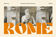 Glare - Retro Display Typeface, a Font by Annivers Type (Thumbnail 8 of 10)