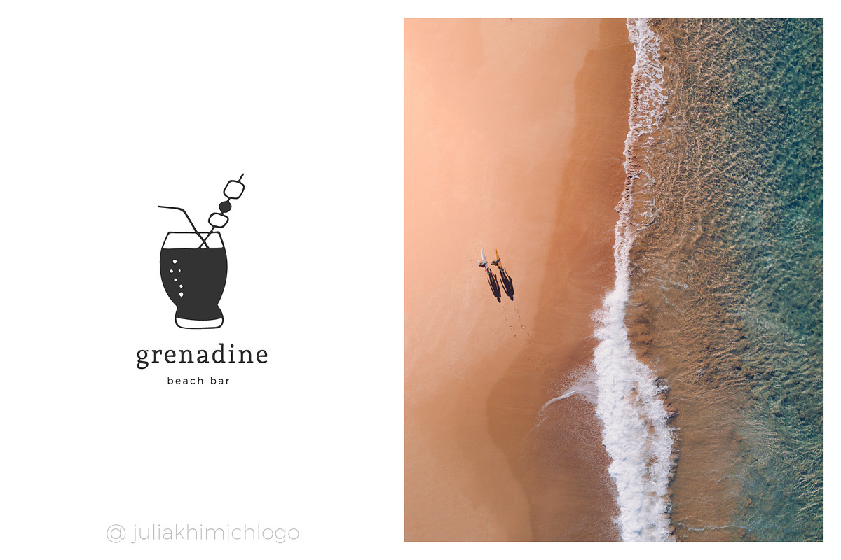 Logo Pack Volume 4. Beach & Sea, a Branding & Logo Template by Mint Air Studio (Photo 15 of 21)