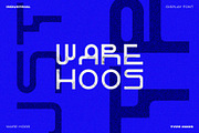 Ware Hoos - Display Font, a Sans Serif Font by Type Hoos (Thumbnail 1 of 8)