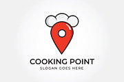 Cooking Point Food Logo, a Branding & Logo Template by Creattlle (Thumbnail 1 of 4)