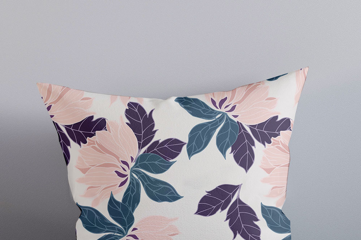 23JPG/EPS seamless floral pattern, a Pattern Graphic by Theraphosath (Photo 4 of 7)