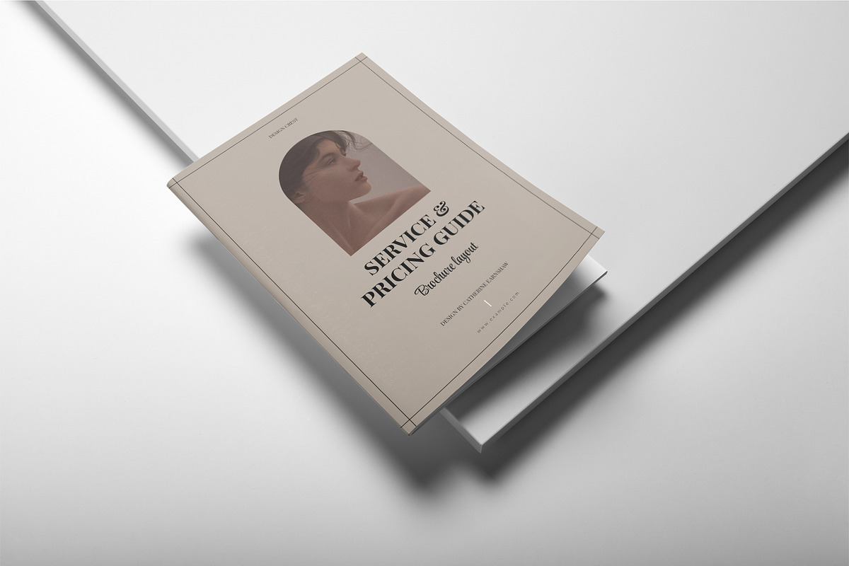 Service & Pricing Guide Template, a Magazine Template by DesignCrest (Photo 3 of 13)