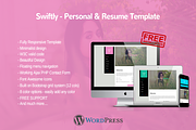 Swiftly - Personal Wordpress Theme, a WordPress Template by Pichforest Studio (Thumbnail 1 of 2)