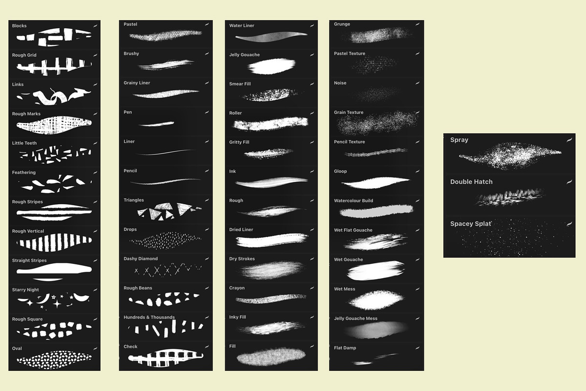 Illustration Procreate Brushes, a Brush Add-On by KJP Designs (Photo 2 of 15)