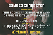 Bombed Sport Power Font, a Sans Serif Font by Bayuktx (Thumbnail 8 of 8)