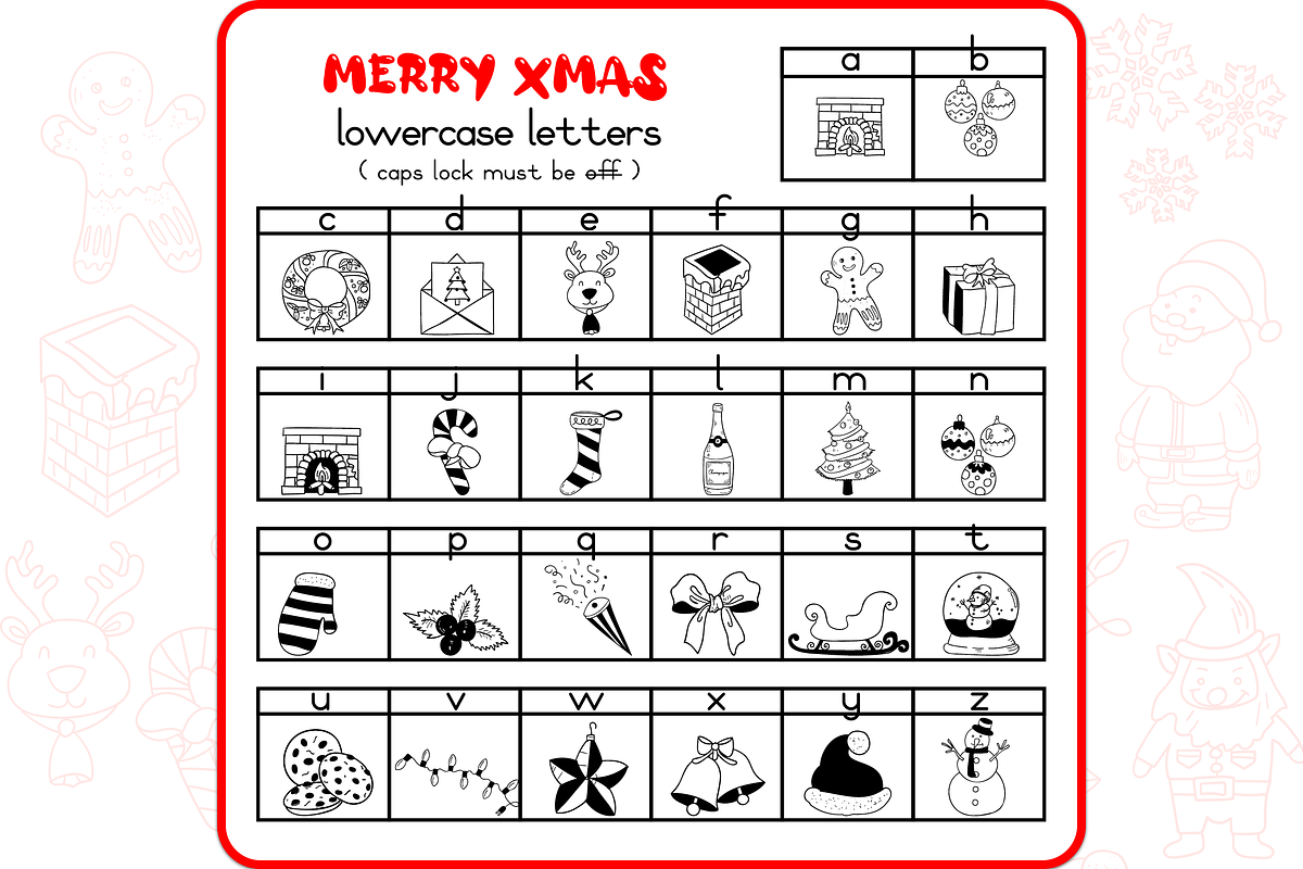 Xmas Doodles - Dingbats Font, a Symbol Font by WADLEN (Photo 3 of 8)