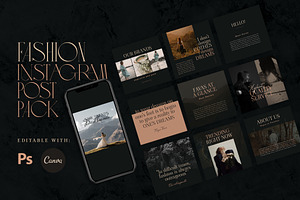 Fashion - Instagram Post Pack