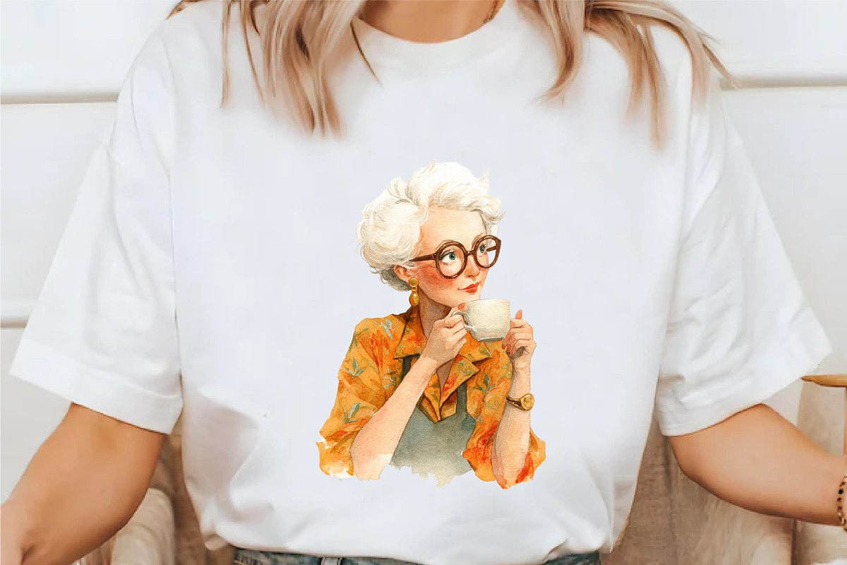The Golden Girls Clipart, a Seasonal Illustration by designcity5 (Photo 3 of 5)