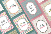 Whimsy Patterns & Frames, a Background Graphic by Molly art (Thumbnail 11 of 16)