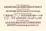 Retro Wild - Groovy Font, a Handwritten Font by Keithzo (Thumbnail 6 of 7)