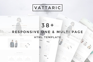 Vattaric - Multipurpose HTM Template