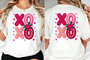 Yarn Crochet XOXO Valentine PNG, an Illustration by OK Design (Thumbnail 4 of 4)