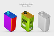 Olive Oil Tin Can Mockup Set, a Packaging Mockup by Country4k (Thumbnail 2 of 4)