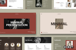 Minimal Presentation Template, a Presentation Template by Graphpexel