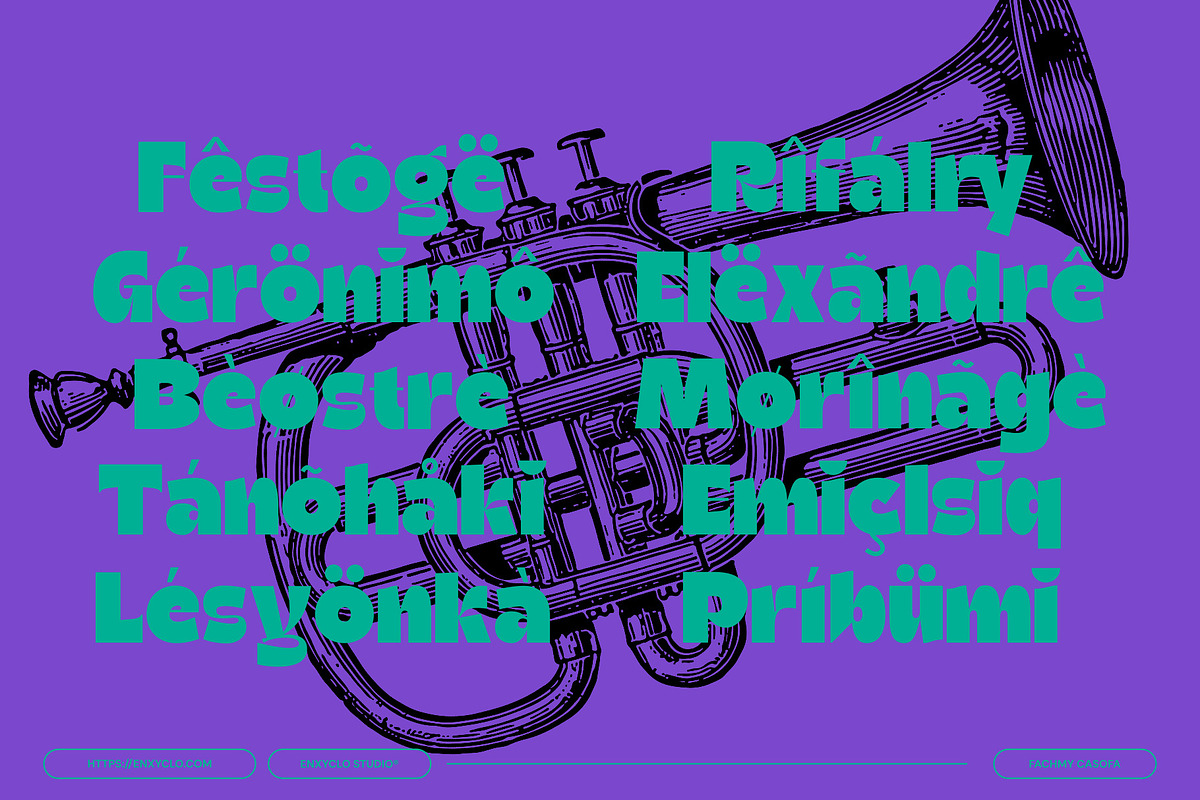 Ragikon - Playful & Chunky Font, a Sans Serif Font by Enxyclo Studio (Photo 12 of 17)