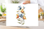 Summer Flowers Clipart Bundle., an Illustration by SVGArt (Thumbnail 6 of 9)