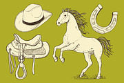 Western Design Set, an Illustration by Bromz Studio (Thumbnail 4 of 5)