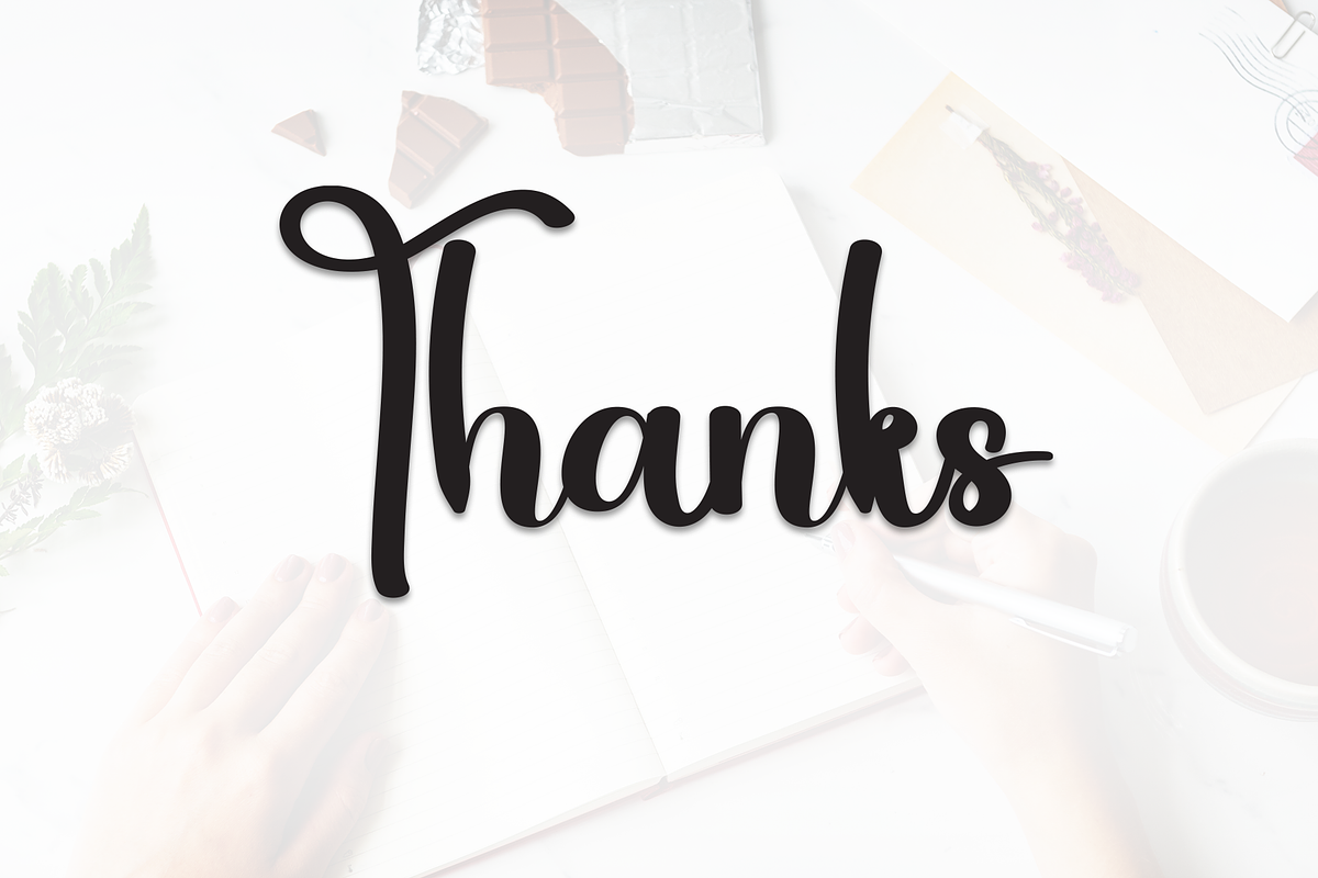 Yesterday | Script Font, a Handwritten Font by Scratchones (Photo 8 of 8)