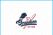 Thats My Grandson Out There Baseball, a Graphic by Creativeusart (Thumbnail 4 of 4)