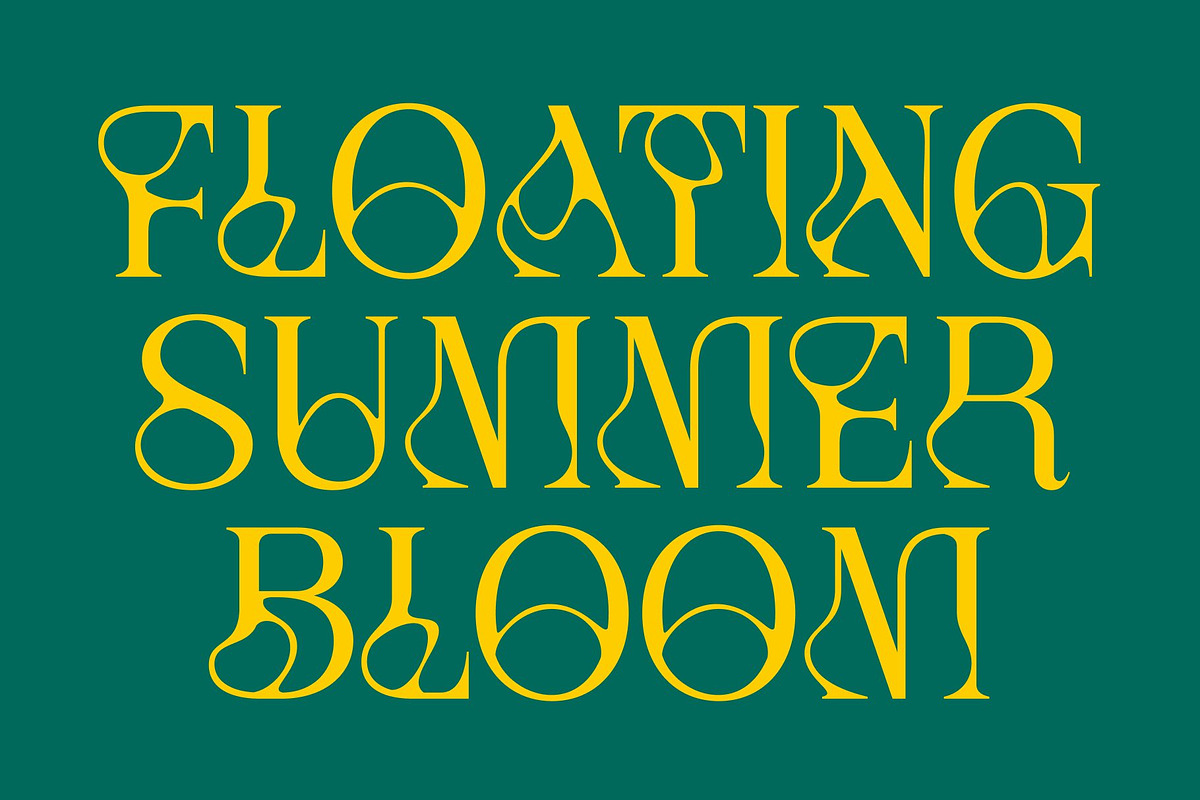 CS Moda – Experimental font, a Serif Font by Craft Supply Co. (Photo 3 of 8)