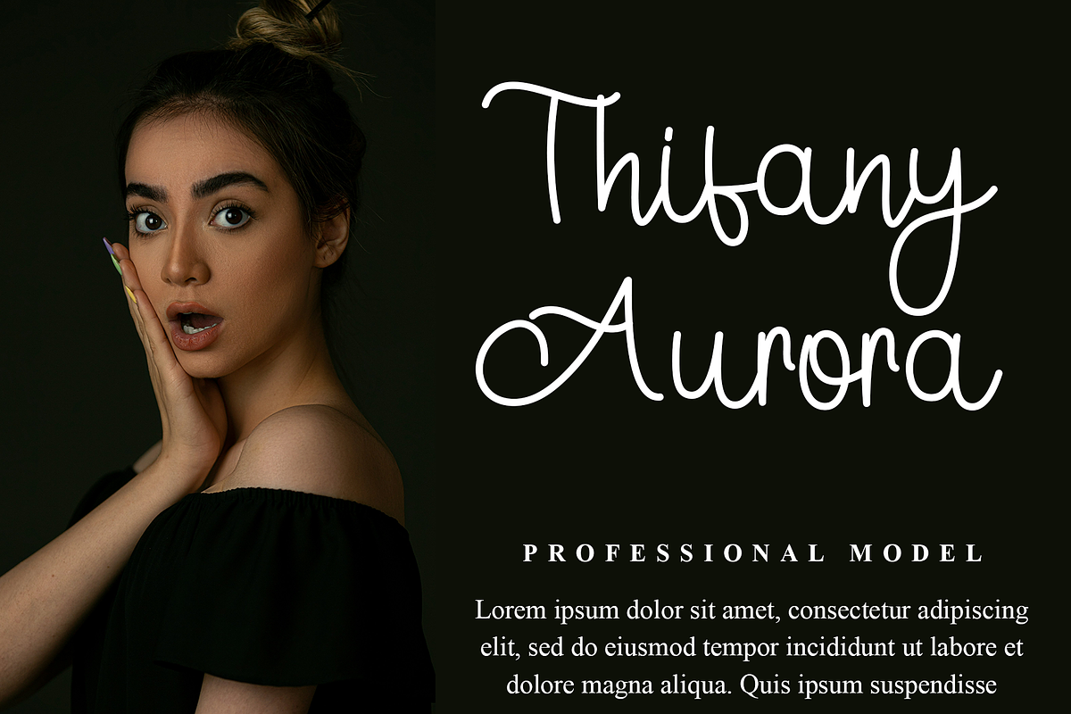 Affinity, a Handwritten Font by FreshTypeINK (Photo 2 of 8)