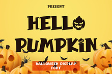 Hello Pumpkin - Halloween Display