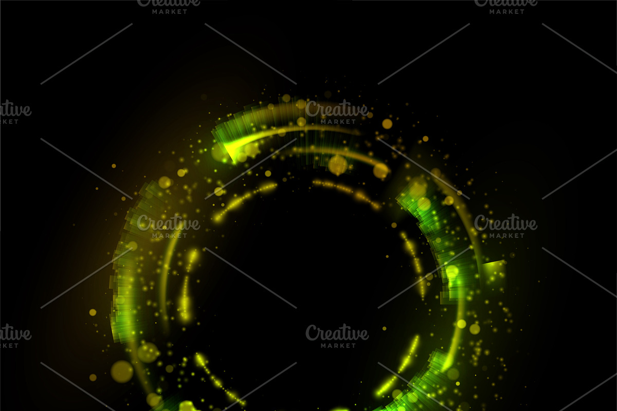 Abstract glowing circles, a Wallpaper Graphic by majcot (Photo 3 of 6)