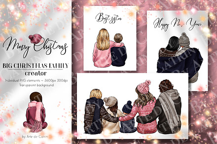Big Christmas Family Creator