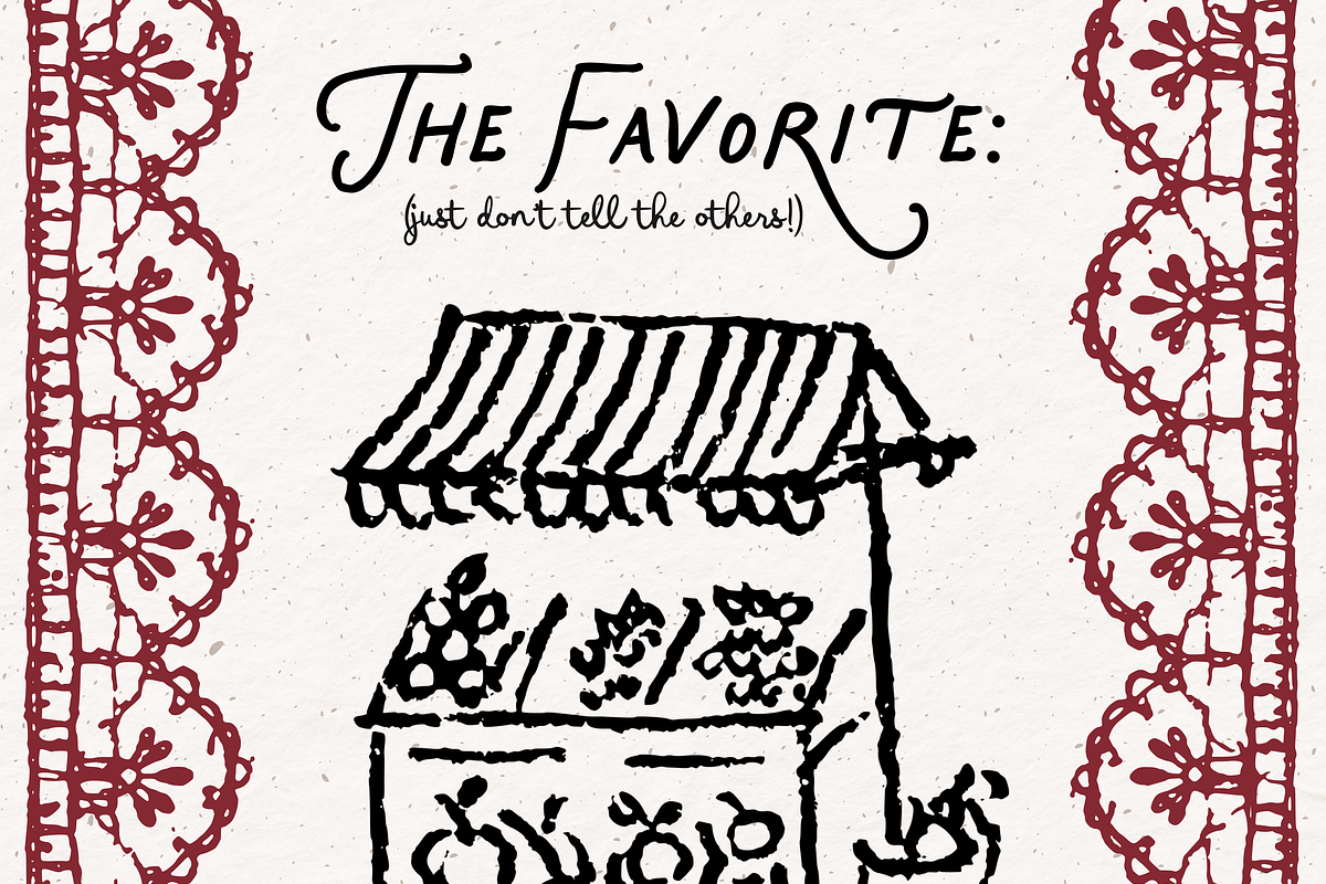 Farmers Market Clipart, Produce, a Food Illustration by The October Creative (Photo 5 of 6)
