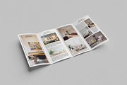 Quadruple Fold Brochure Mockup, an Advertising Mockup by Rezaandika97 (Thumbnail 5 of 7)