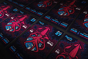 Space Squid Illustrated Flyer, a Flyer Template by ashenterprise (Thumbnail 2 of 3)