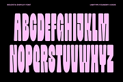 Boldsta - Condensed Font, a Sans Serif Font by limitype (Thumbnail 8 of 14)