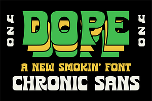 Chronic Sans Font Family