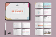 Planner Template Landscape, a Brochure Template by E-Type (Thumbnail 1 of 7)