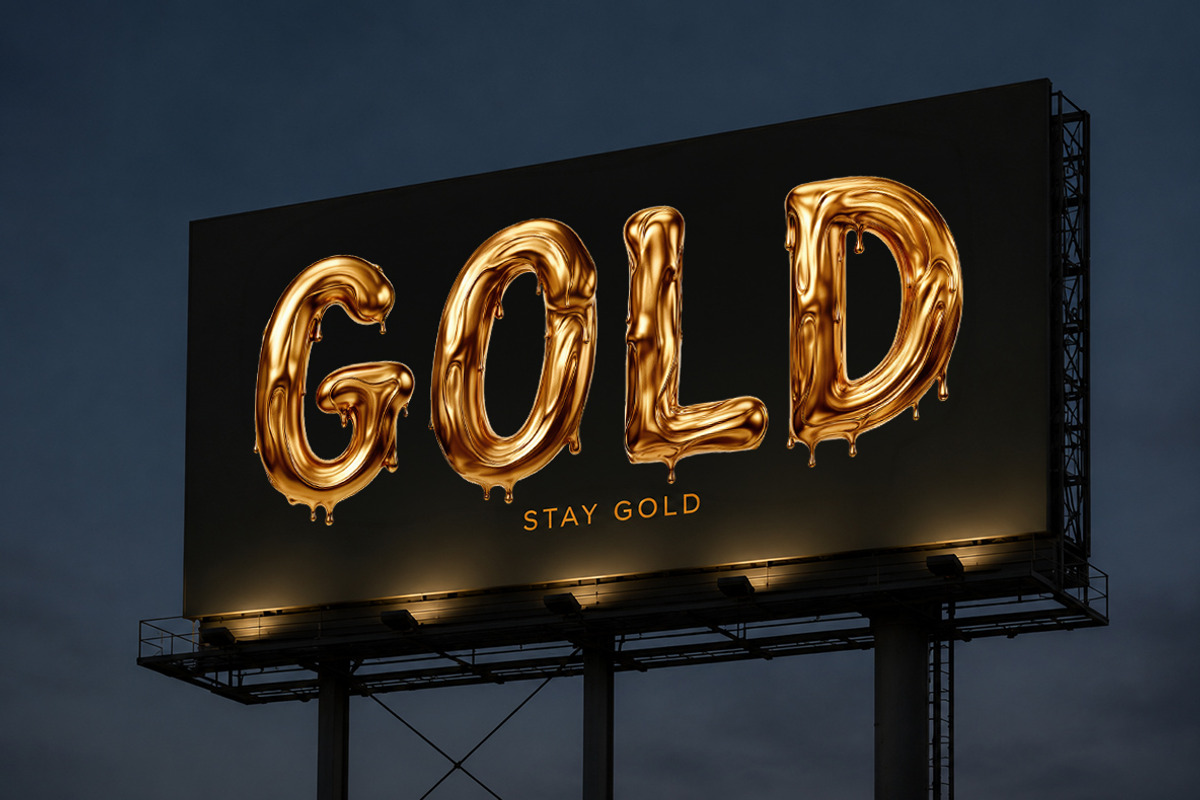 Golden Drip Font, a Handwritten Font by Handmadefont (Photo 6 of 14)